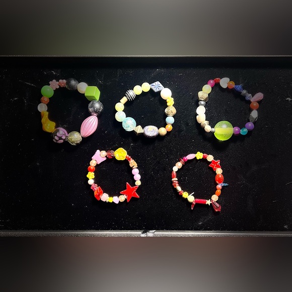 Hand Crafted Beaded Bracelets for Adults and Kids! - Picture 2 of 5